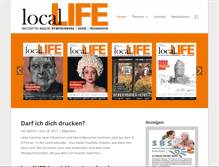 Tablet Screenshot of locallife-muenchen.de